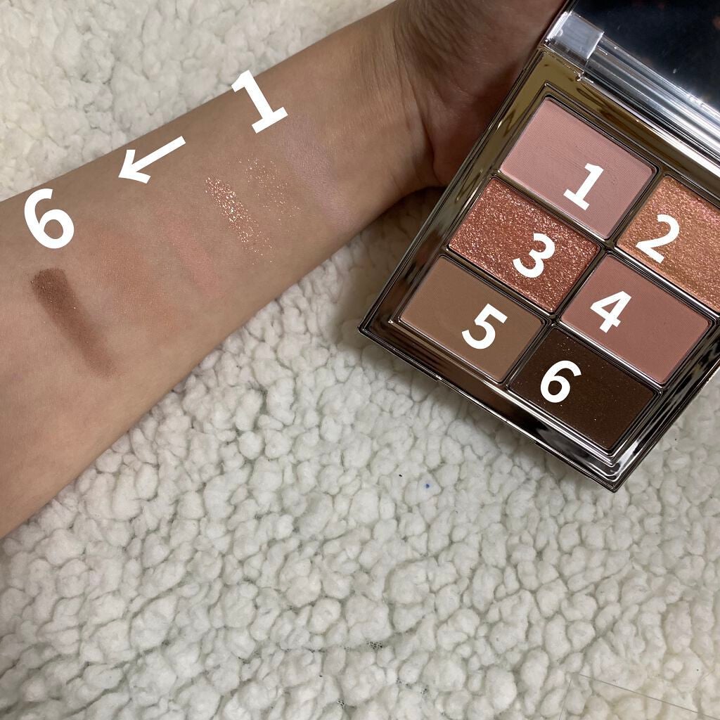 アイ ヴィーガン シアーパレット/AMUSE/アイシャドウパレットを使ったクチコミ(3枚目)