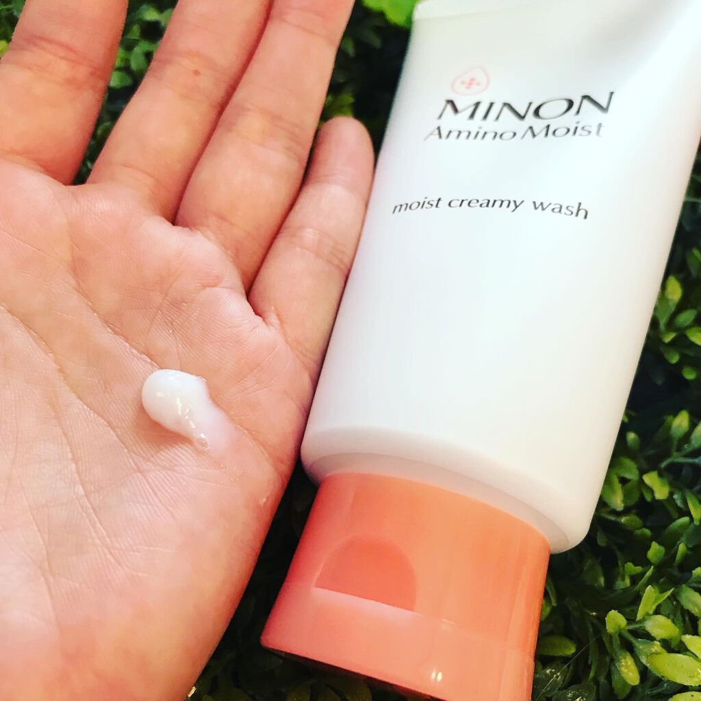 アミノモイスト モイストクリーミィ ウォッシュ/ミノン/洗顔フォームを使ったクチコミ(2枚目)