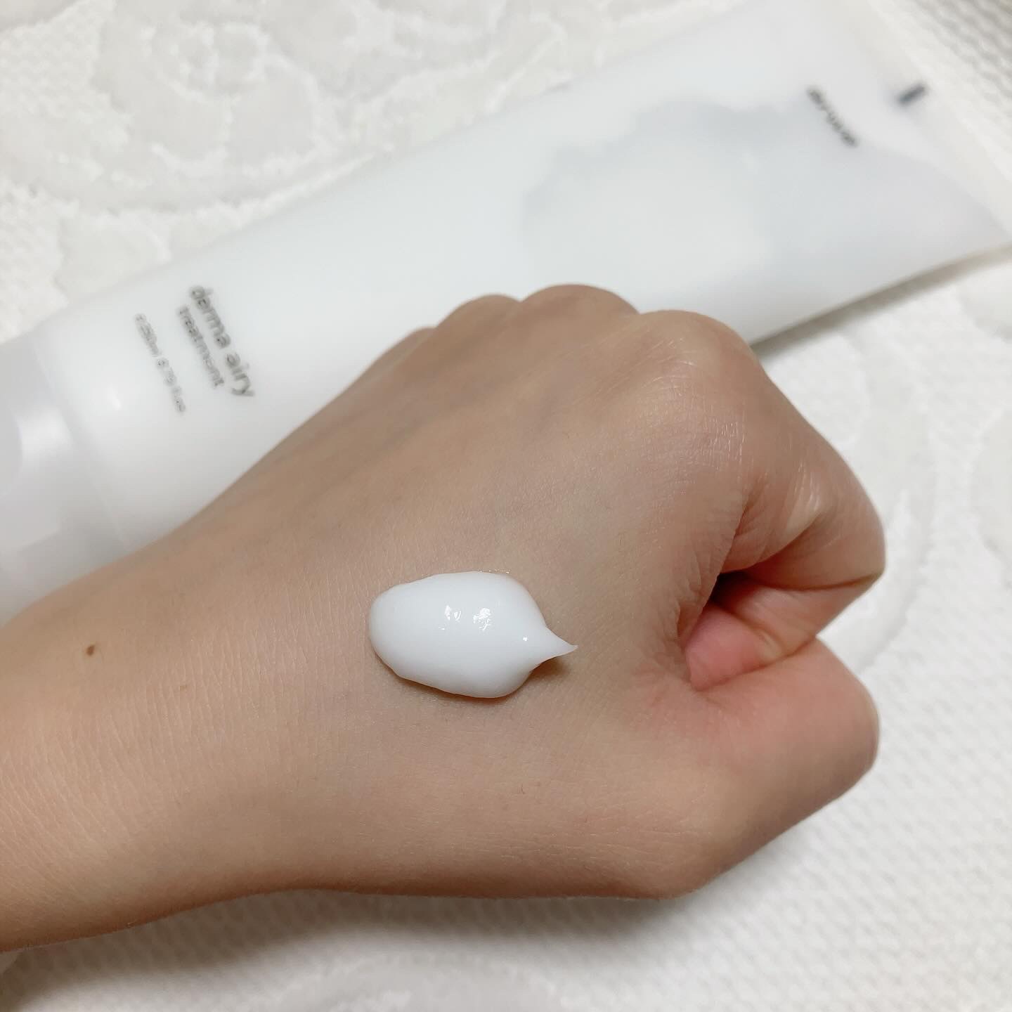 ダーマ エアリー トリートメント/arwe/洗い流すヘアトリートメントを使ったクチコミ（3枚目）