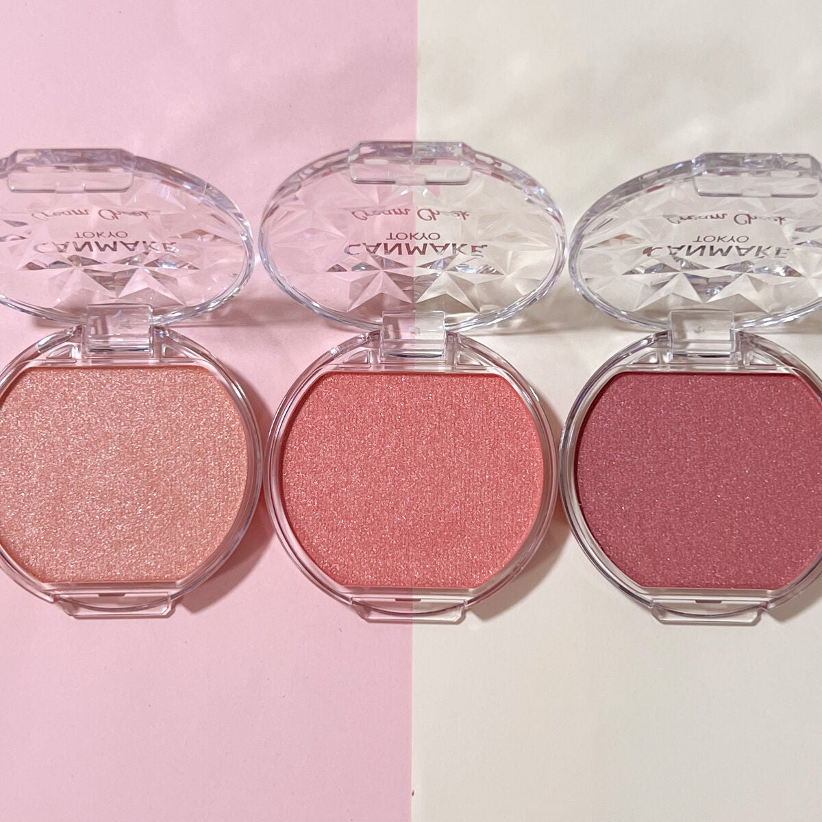 クリームチーク(パールタイプ)/キャンメイク/ジェル・クリームチークを使ったクチコミ(3枚目)