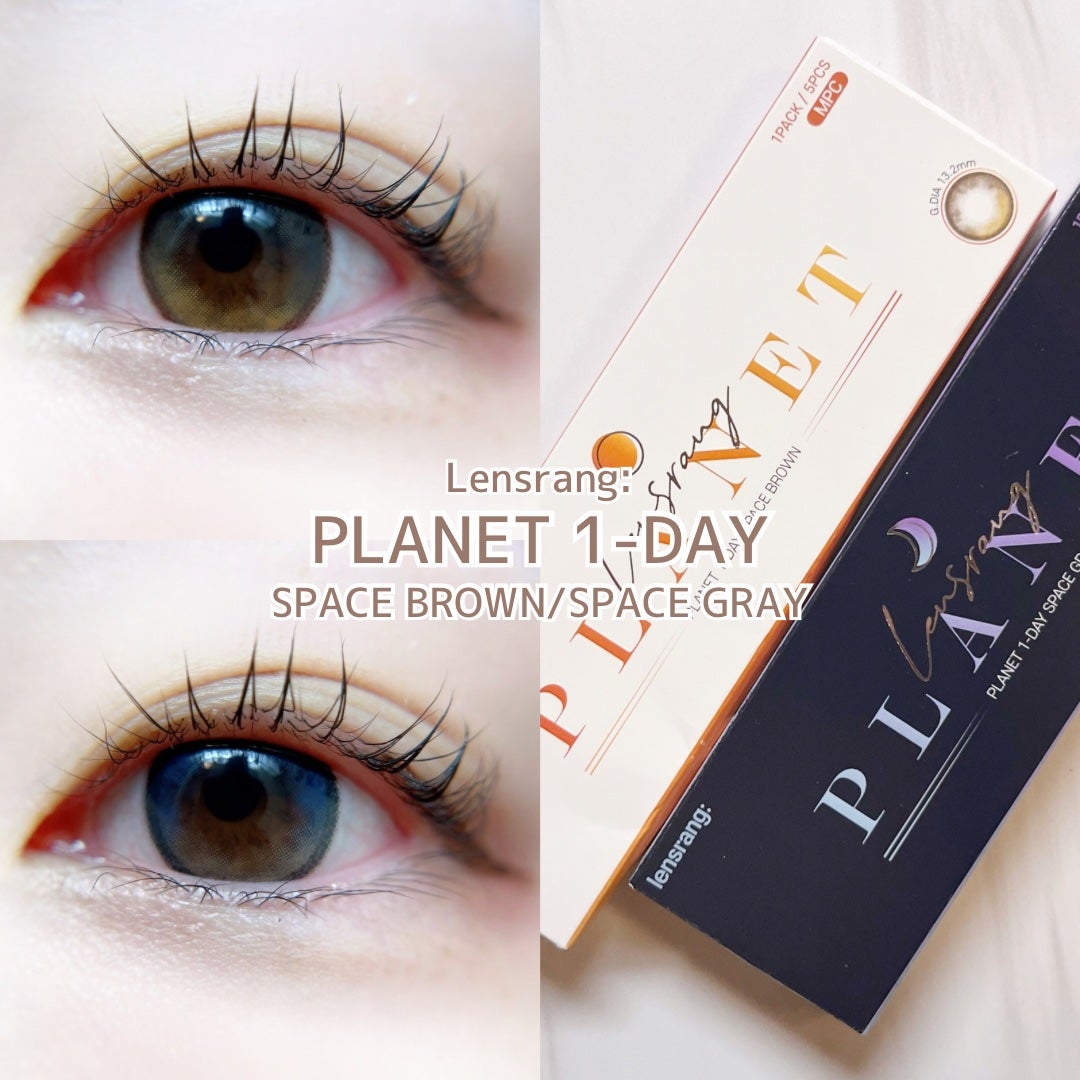プラネットスペース ワンデー/I-LENS/ワンデー(1DAY)カラコンを使ったクチコミ(1枚目)