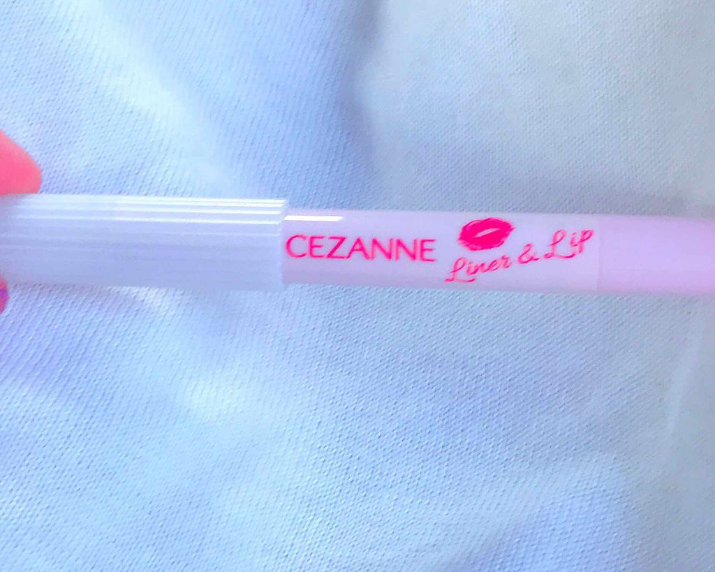 ライナー&リップ/CEZANNE/口紅を使ったクチコミ（1枚目）