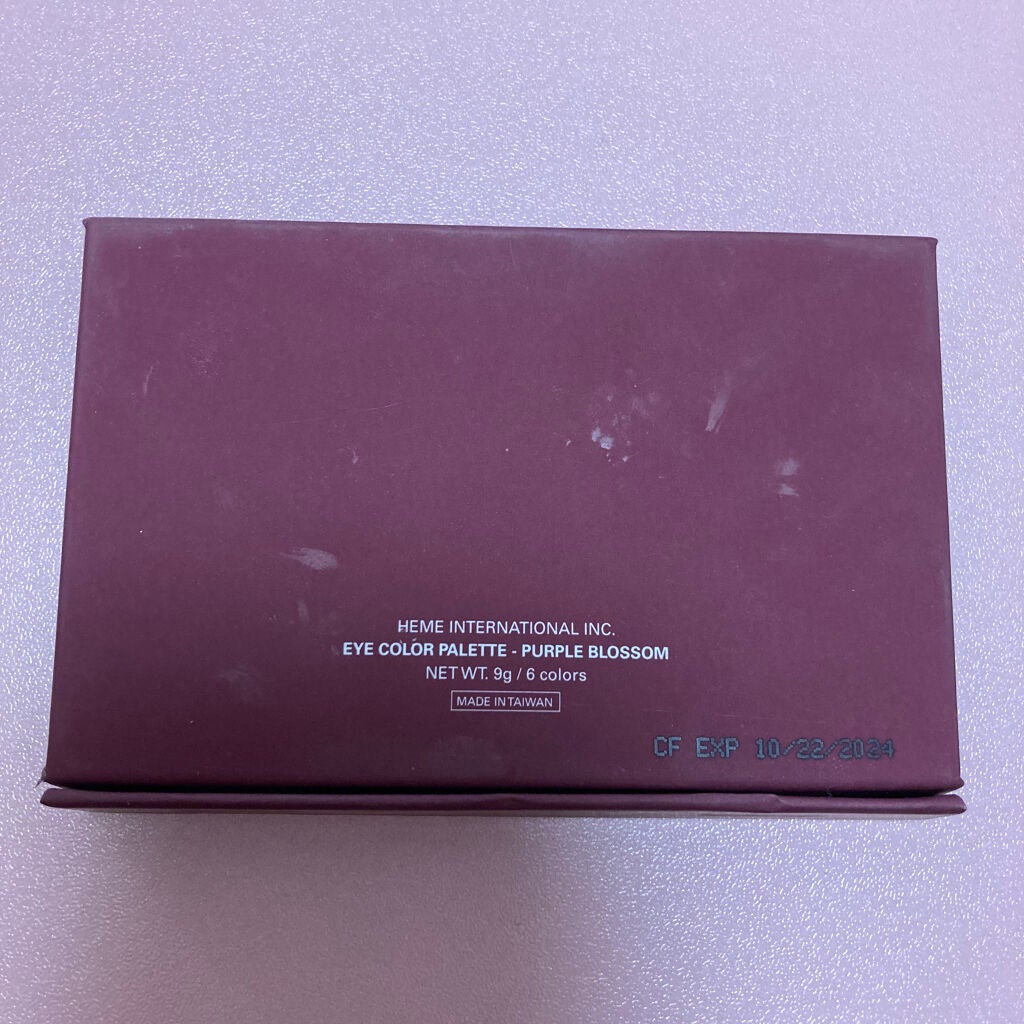 アイカラーパレット/heme/アイシャドウパレットを使ったクチコミ(2枚目)