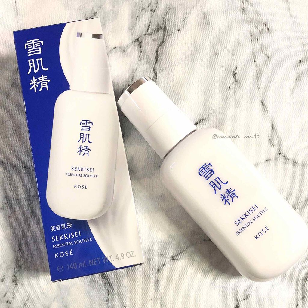 エッセンシャル スフレ/雪肌精/乳液を使ったクチコミ（1枚目）