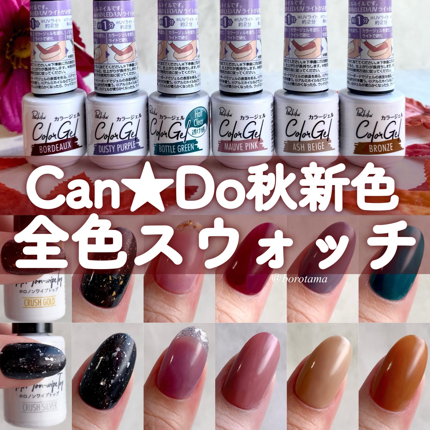 パル カラージェル/キャンドゥ/ジェルネイルを使ったクチコミ(1枚目)