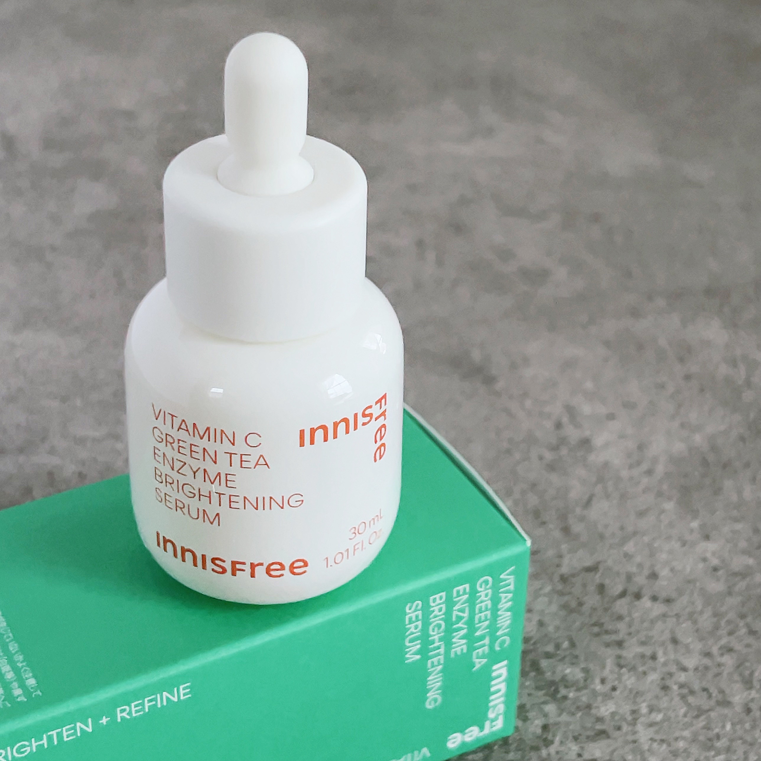 ビタC　グリーンティーエンザイム　ブライト　セラム/innisfree/美容液を使ったクチコミ（1枚目）