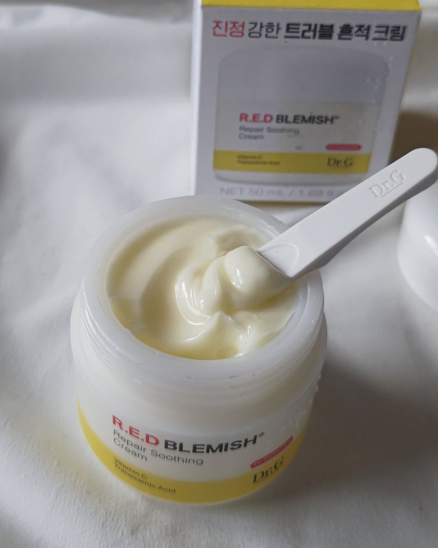 レッドブレミッシュ リペアスージングクリーム/Dr.G/フェイスクリームを使ったクチコミ(2枚目)