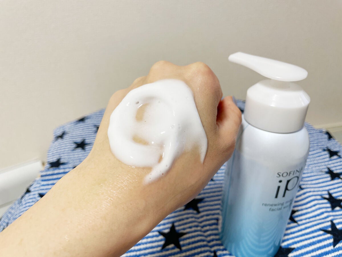ソフィーナ iP リニュー ムース ウォッシュ/SOFINA iP/泡洗顔を使ったクチコミ(3枚目)