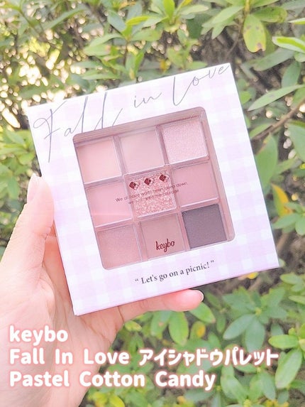 KEYBO FALL IN LOVE SHADOW PALETTE/keybo/アイシャドウパレットを使ったクチコミ(2枚目)