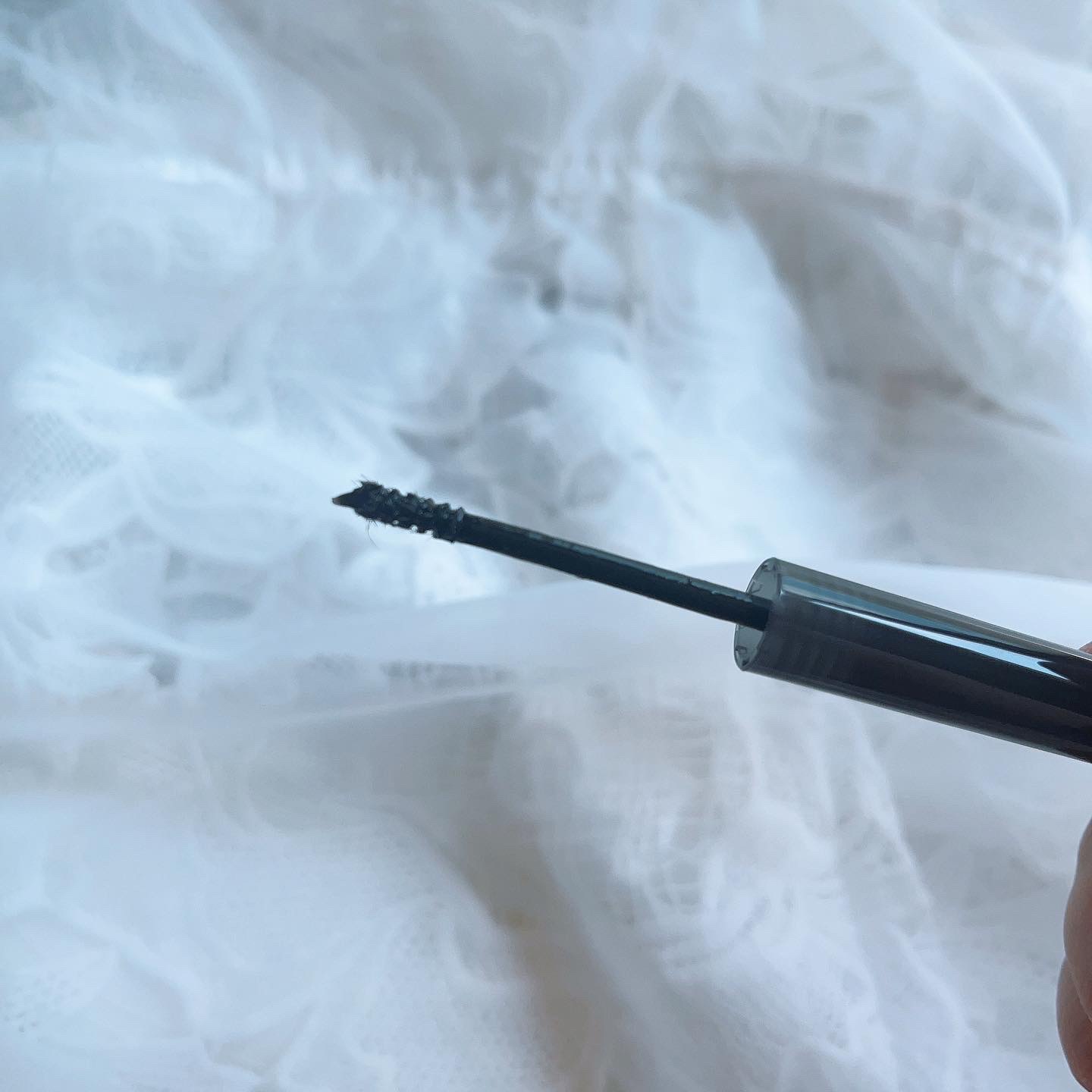 ミゼルエディ カールアップマスカラ 104 ピンクブラウン(限定色)/ミゼルエディ/マスカラを使ったクチコミ（2枚目）