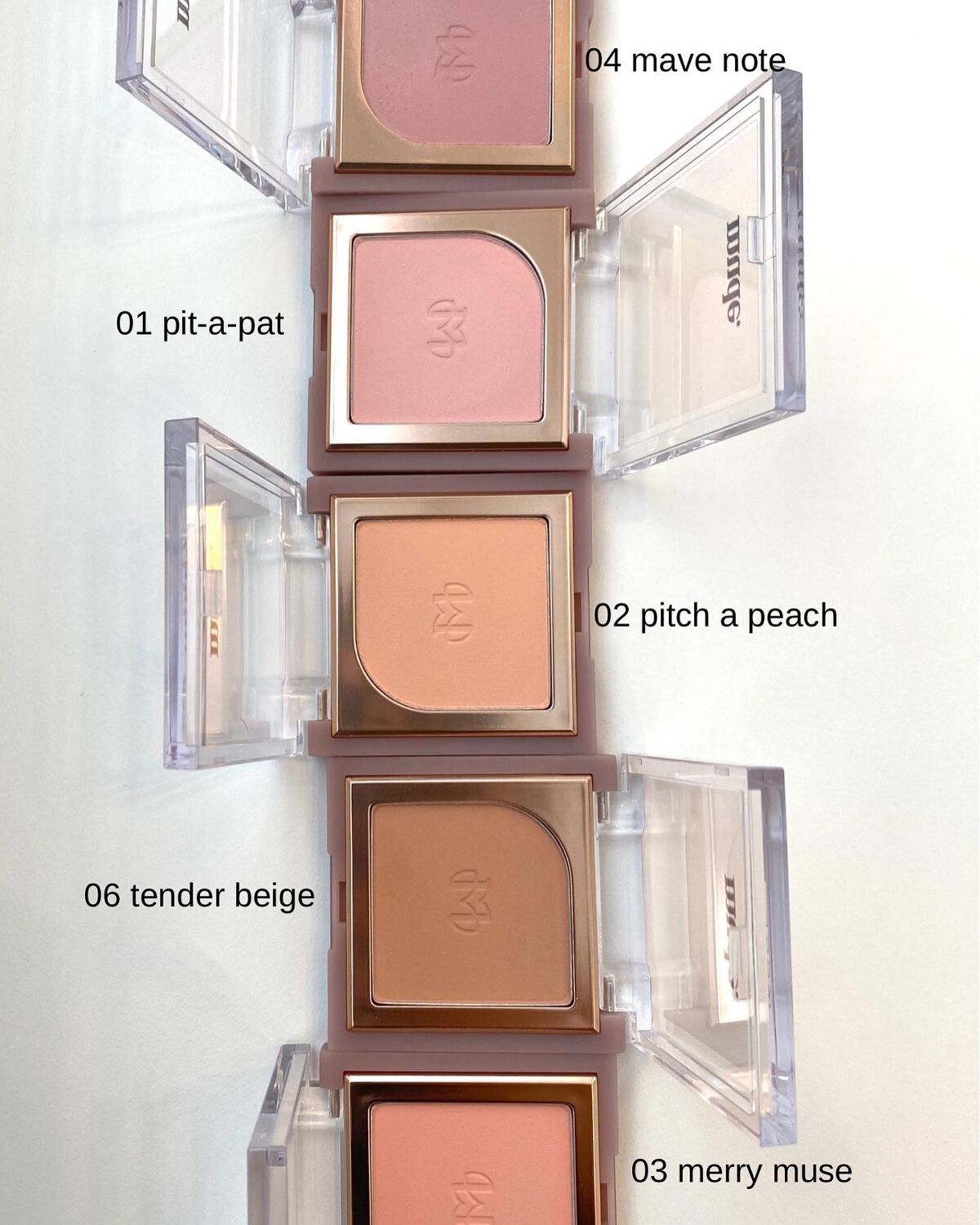 フラッターブラッシャー/mude/パウダーチークを使ったクチコミ（3枚目）