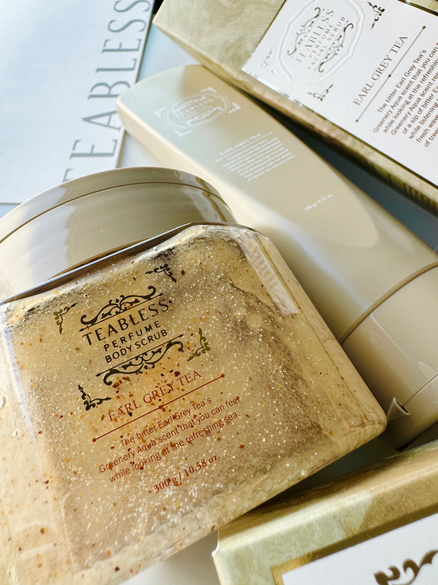 アールグレイティージャム ボディスクラブ/TEABLESS/ボディスクラブを使ったクチコミ(3枚目)