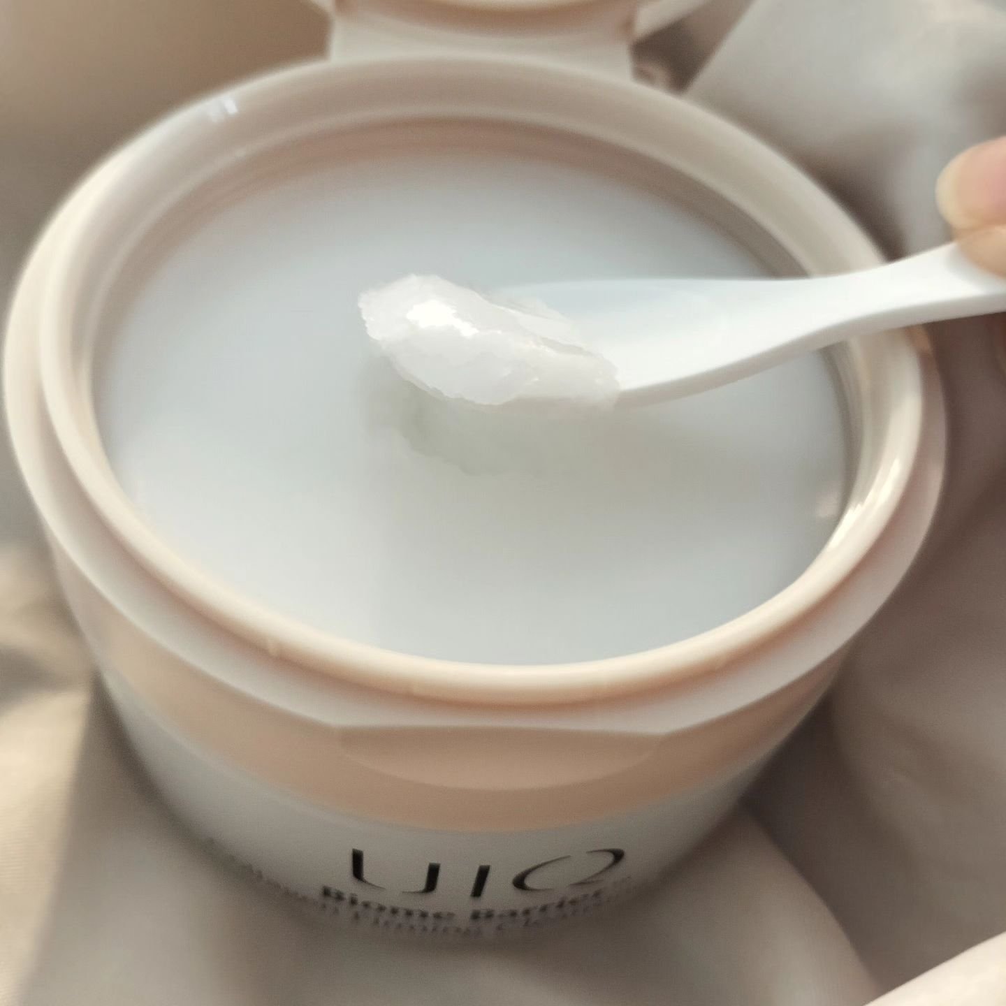 バイオームバリアコラーゲンファーミングクレンジングバーム/UIQ/クレンジングバームを使ったクチコミ（3枚目）