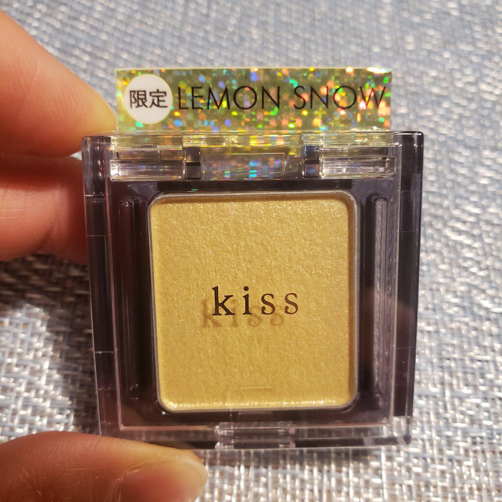 シアー グリッターアイズX/KiSS/単色アイシャドウを使ったクチコミ(1枚目)