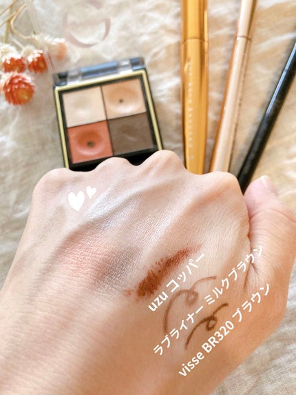 リアルクローズシャドウ/excel/アイシャドウパレットを使ったクチコミ(2枚目)