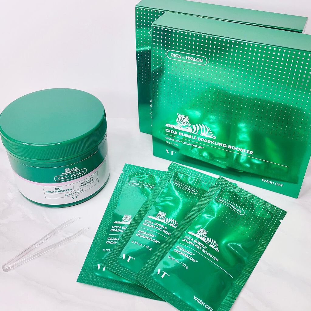 CICA マイルドトナーパッド/VT/トナーパッドを使ったクチコミ（1枚目）