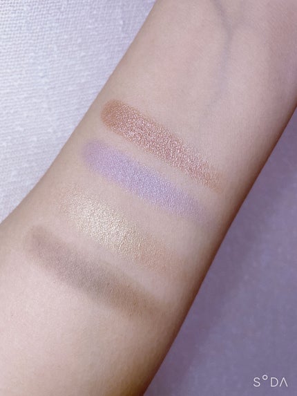 リラクシーアイシャドウ/GENE TOKYO/アイシャドウパレットを使ったクチコミ(2枚目)