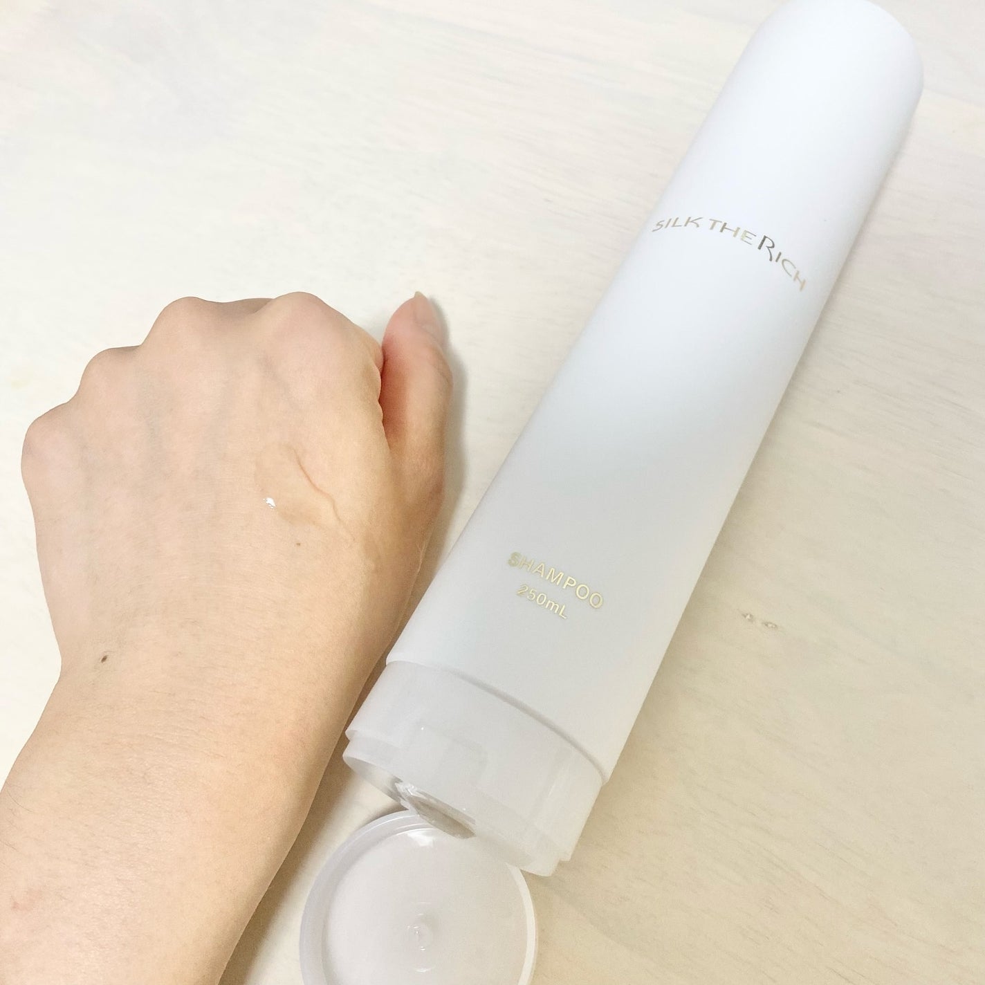 SILK THE RICH モイスト&リペア シャンプー・トリートメント/SILK THE RICH/市販シャンプーを使ったクチコミ(2枚目)