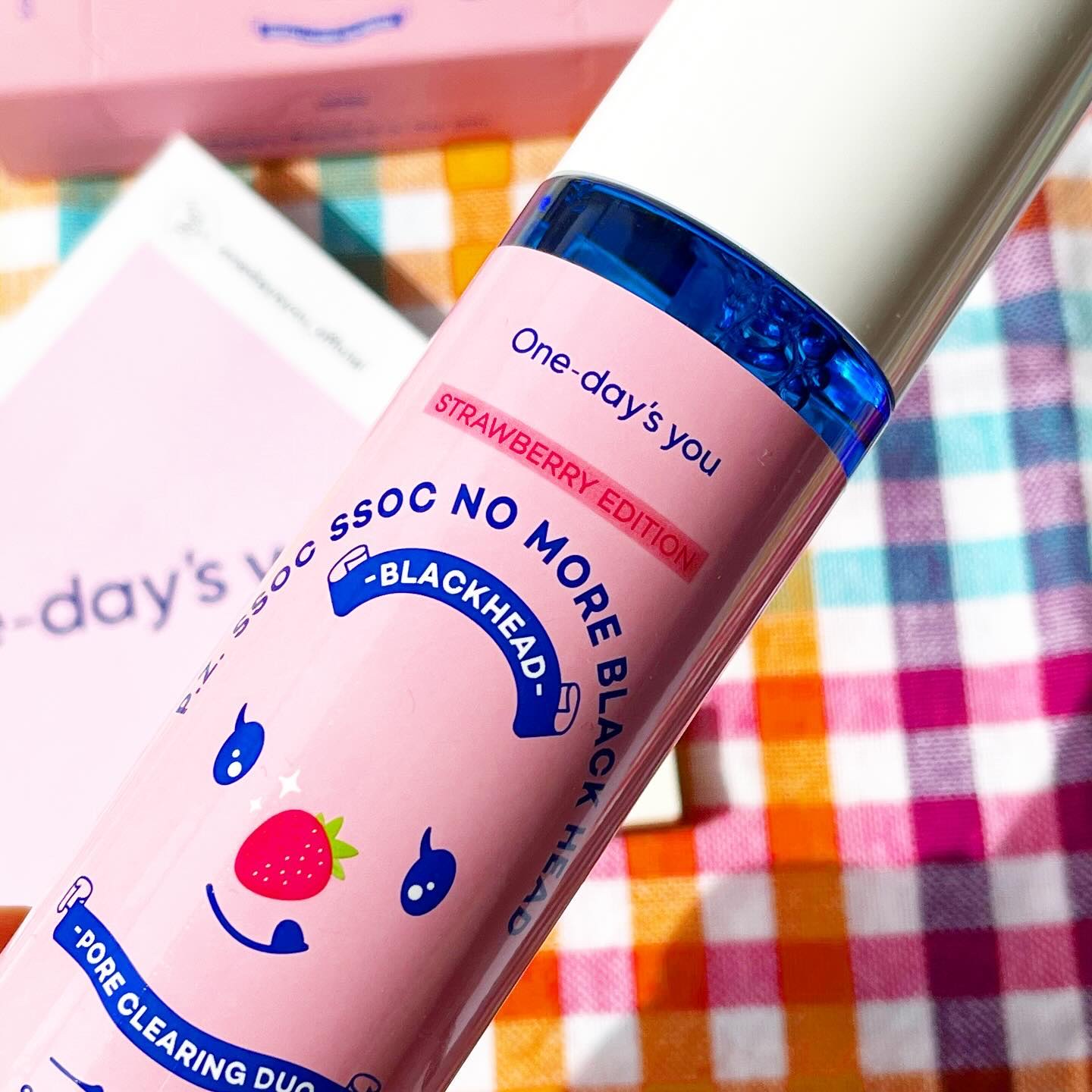 ワンデイズユー ノーモアブラックヘッド(ノーズピーリングセット) いちごエディション/One-day's you/スキンケアキットを使ったクチコミ（2枚目）