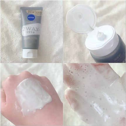 ニベア2WAY美容洗顔/ニベア/洗顔フォームを使ったクチコミ(3枚目)