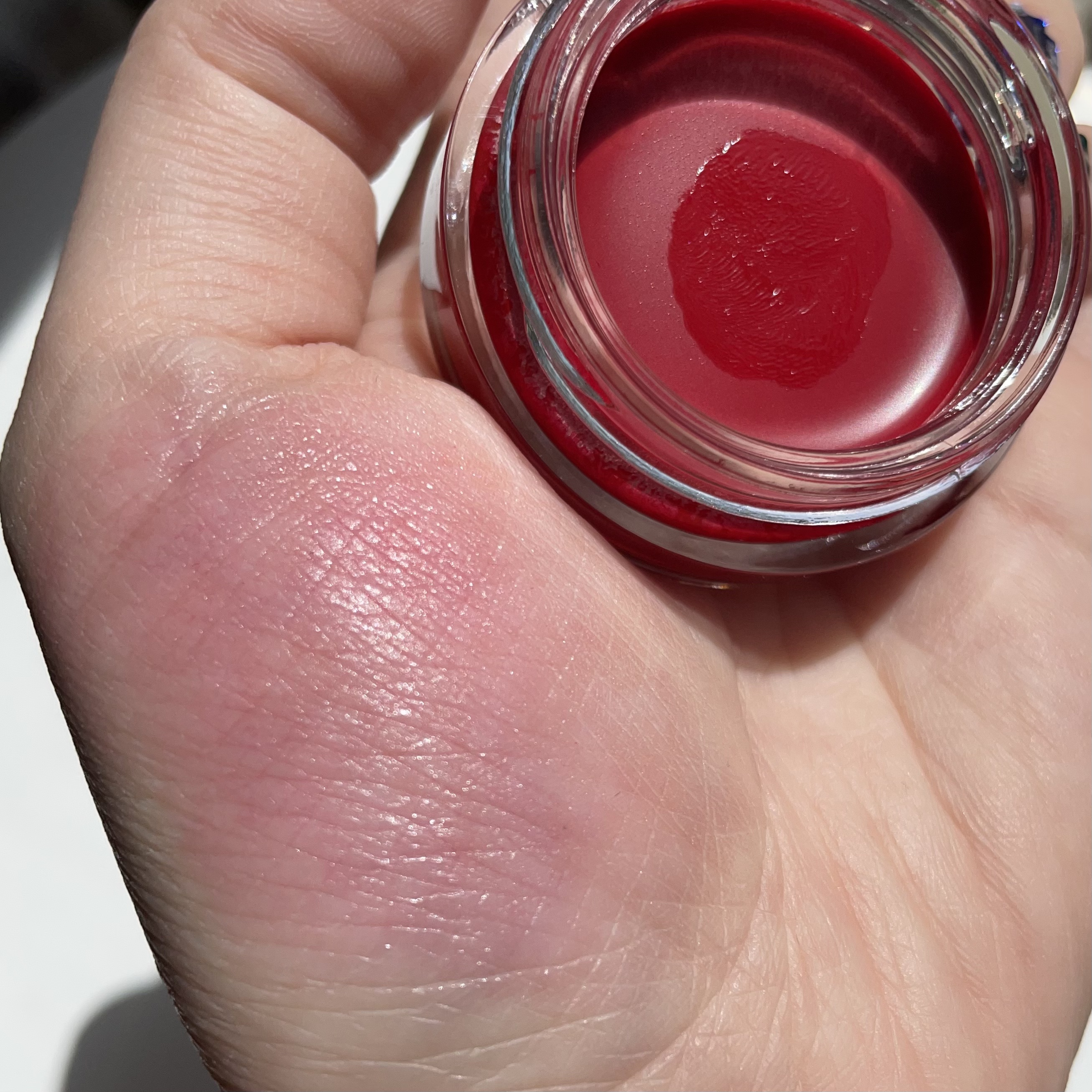  リップ＆チーク ボーム N°1 ドゥ シャネル 1 レッド カメリア/CHANEL/口紅を使ったクチコミ（1枚目）