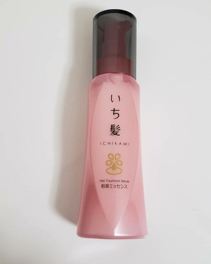 潤濃和草エッセンス/いち髪/ヘアミルクを使ったクチコミ(1枚目)