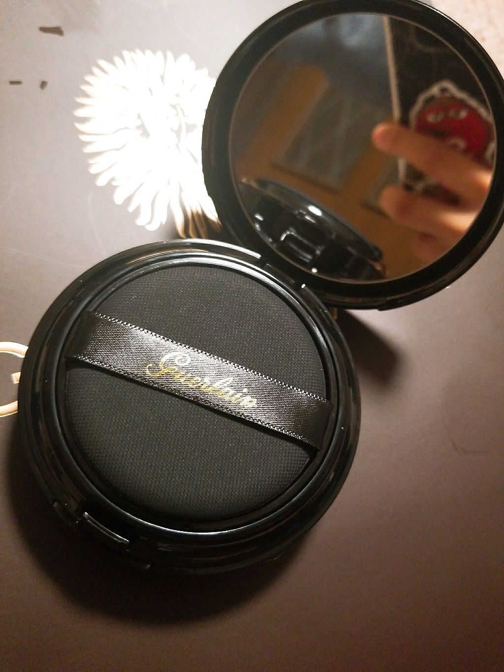 ランジュリー ド ポー クッション/GUERLAIN/クッションファンデーションを使ったクチコミ（2枚目）