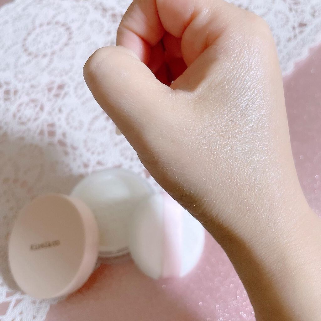 フィニッシングパウダー/Kirei&co./ルースパウダーを使ったクチコミ（3枚目）