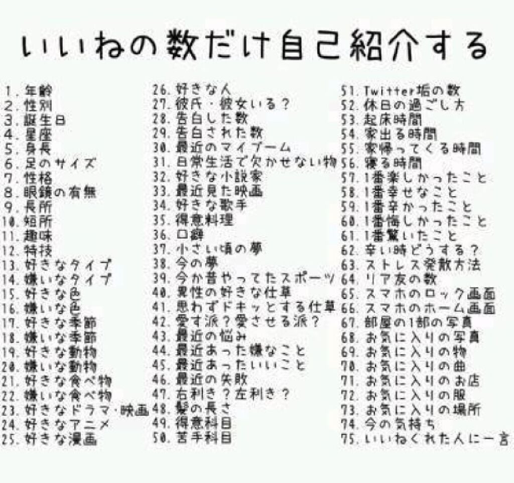 みあ . on LIPS 「こんばんは!みあです!今回は『いいねの数だけ自己紹介する!』を..」(1枚目)