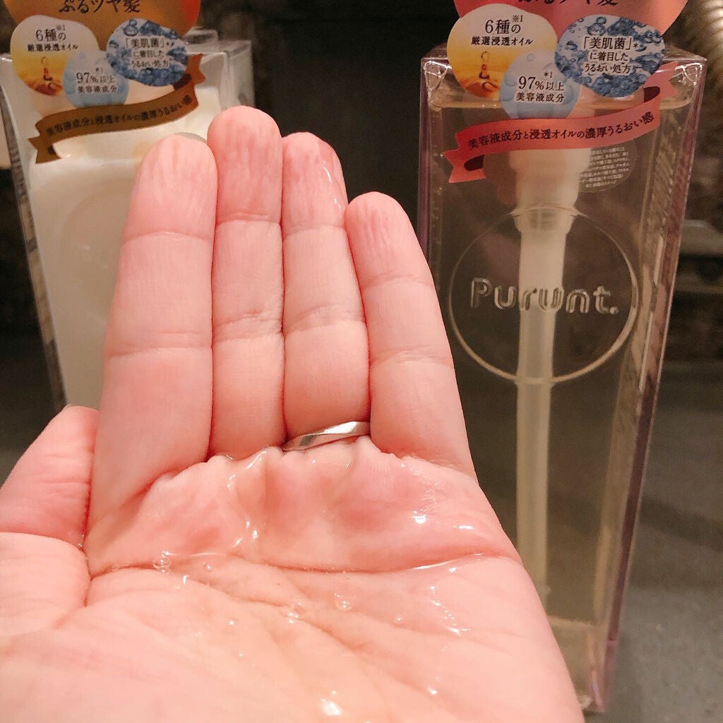 プルント モイストリッチ美容液シャンプー/モイストリッチリペア美容液トリートメント/Purunt./市販シャンプーを使ったクチコミ(2枚目)