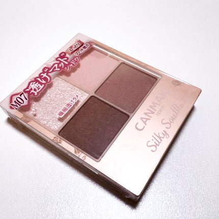 シルキースフレアイズ(マットタイプ)/キャンメイク/アイシャドウパレットを使ったクチコミ(1枚目)
