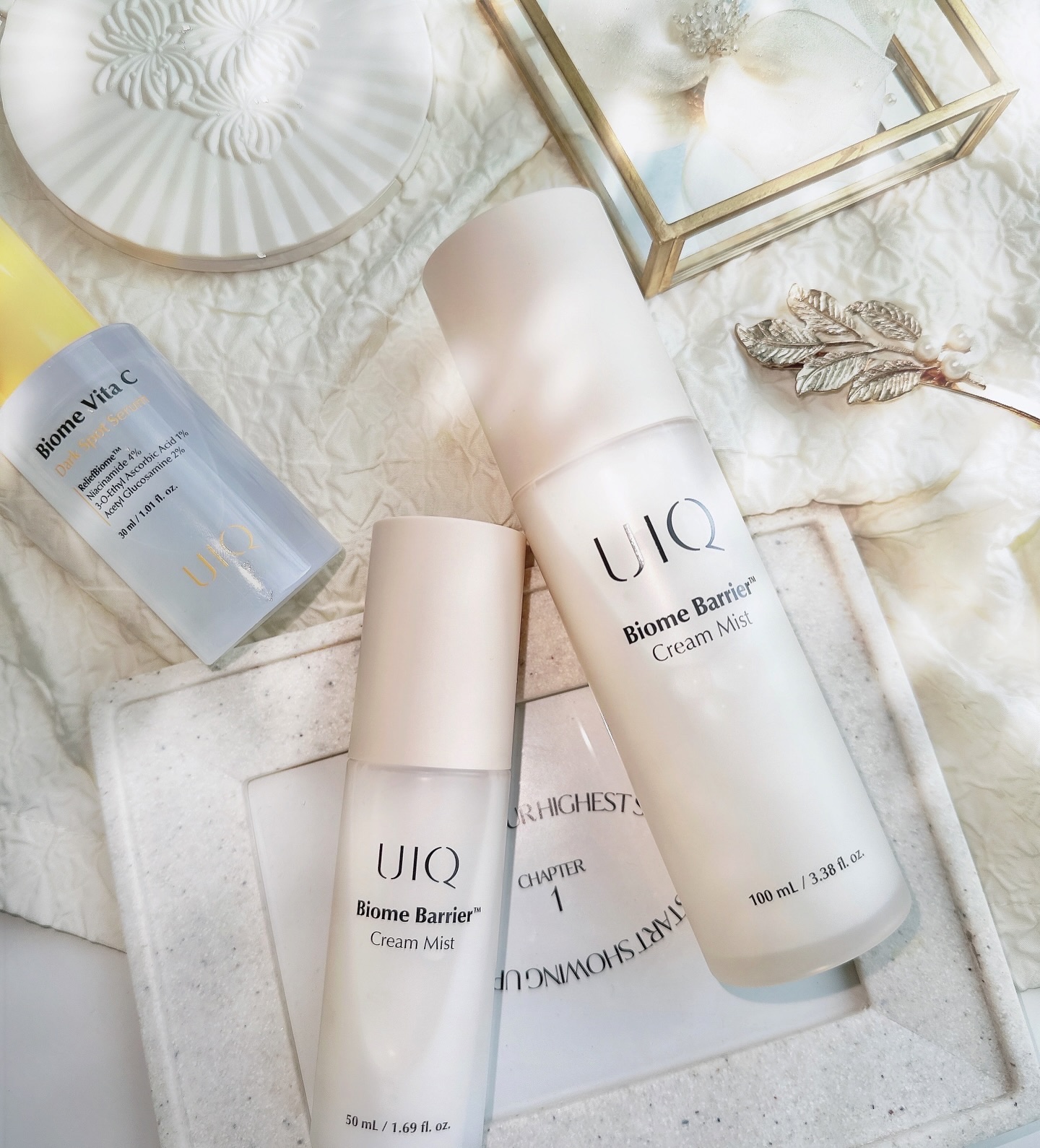 バイオームバリア クリームミスト/UIQ/ミスト状化粧水を使ったクチコミ（1枚目）