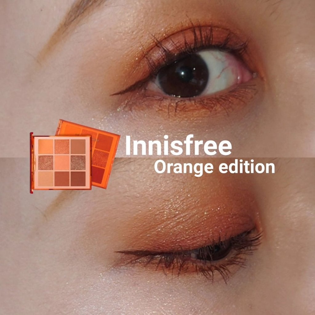 ジューシーオレンジパレット/innisfree/アイシャドウパレットを使ったクチコミ(1枚目)