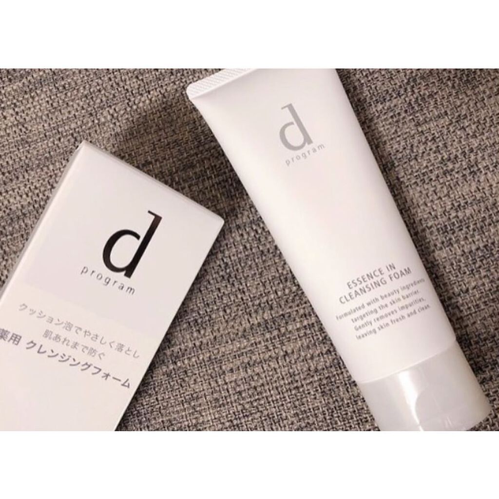 エッセンスイン クレンジングフォーム/d プログラム/洗顔フォームを使ったクチコミ（1枚目）