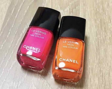 ヴェルニ ネオン マグネティック/CHANEL/マニキュアを使ったクチコミ（2枚目）