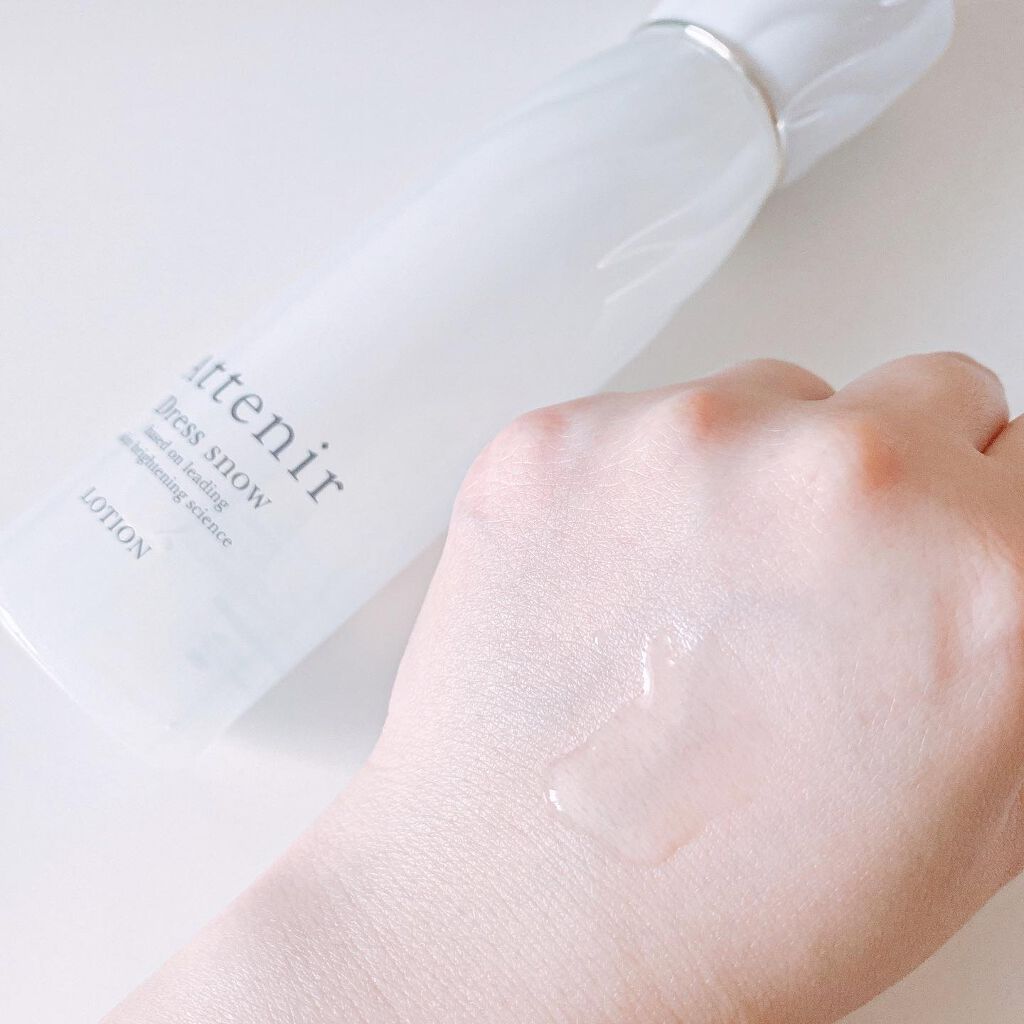 ドレススノー ローション【医薬部外品】 /アテニア/化粧水を使ったクチコミ(2枚目)