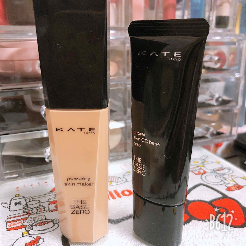 パウダリースキンメイカー/KATE/リキッドファンデーションを使ったクチコミ（1枚目）