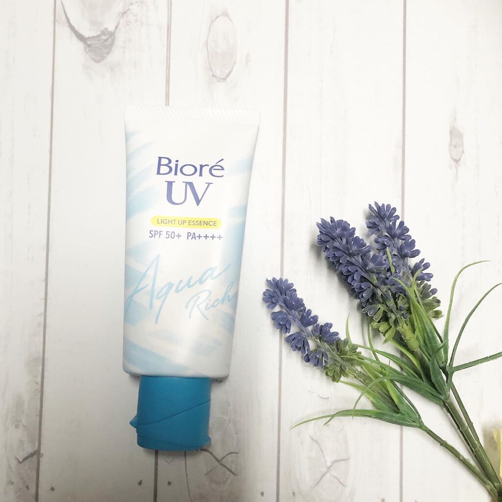 ビオレUV アクアリッチ ライトアップエッセンス/ビオレ/日焼け止めクリームを使ったクチコミ（2枚目）