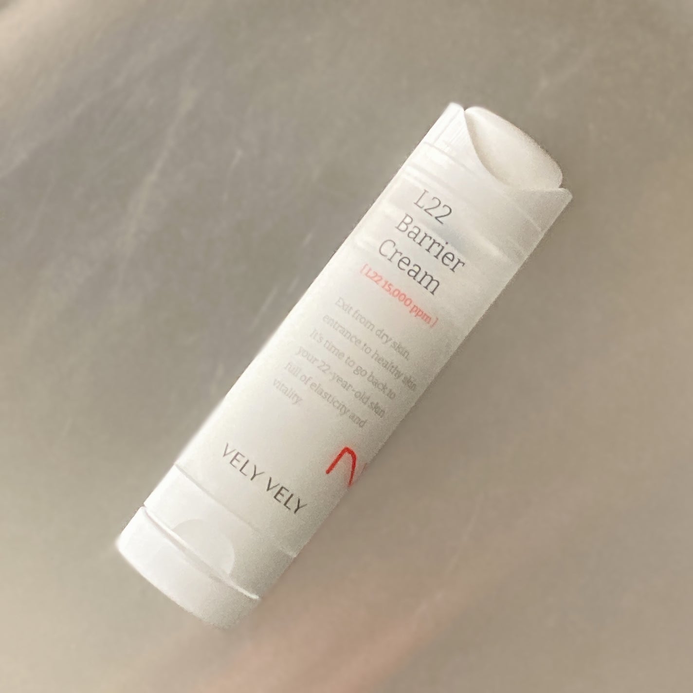 L22バリアクリーム/VELY VELY/フェイスクリームを使ったクチコミ(1枚目)