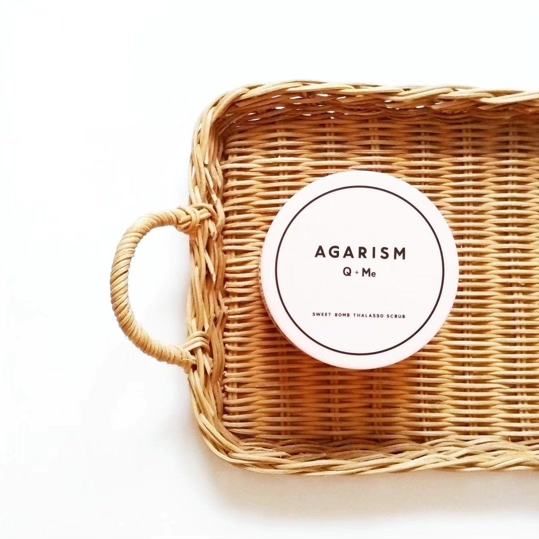 Q+Me スウィート ボム タラソ スクラブ/AGARISM/バスト・ヒップケアを使ったクチコミ(1枚目)