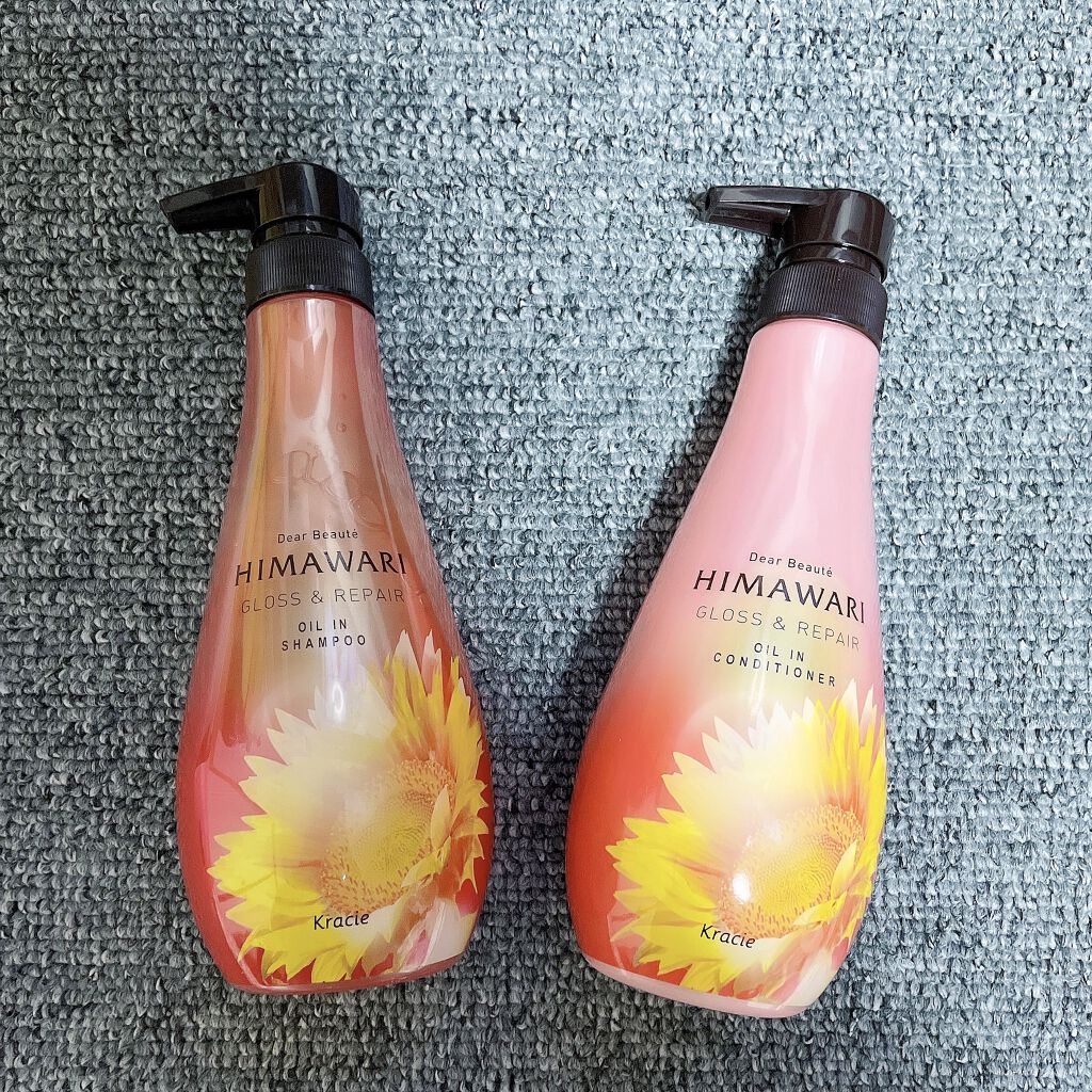 オイルインシャンプー／オイルインコンディショナー (グロス＆リペア)/ディアボーテ/市販シャンプーを使ったクチコミ（3枚目）