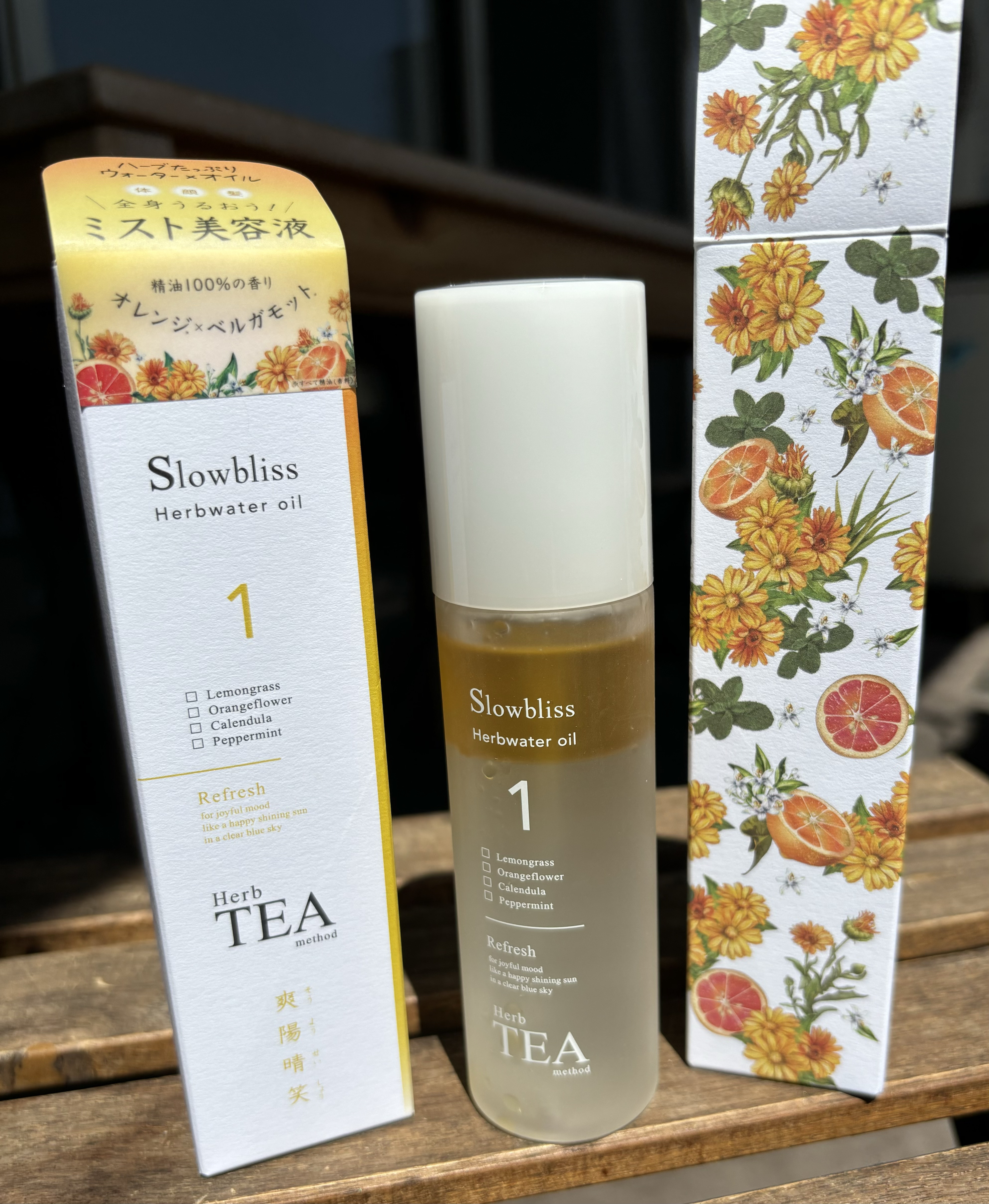 Slowbliss  Herbwater oil  1/Slowbliss/美容液を使ったクチコミ（1枚目）