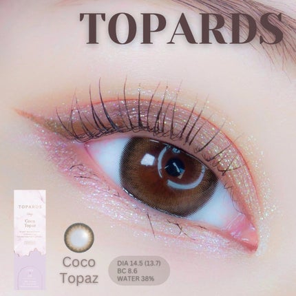 TOPARDS 1day/TOPARDS/ワンデー(1DAY)カラコンを使ったクチコミ(3枚目)