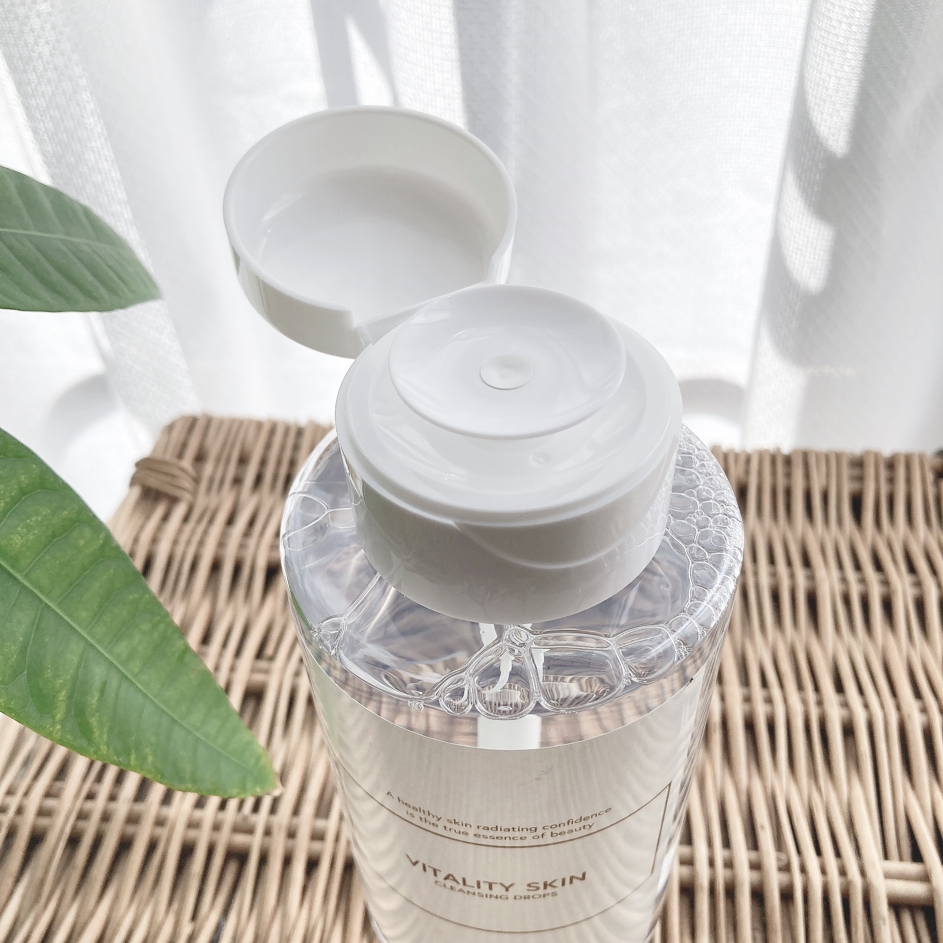 バイタリティ スキン クレンジングドロップス (クレンジングウォーター)/ブリリアージュ/クレンジングウォーターを使ったクチコミ（2枚目）