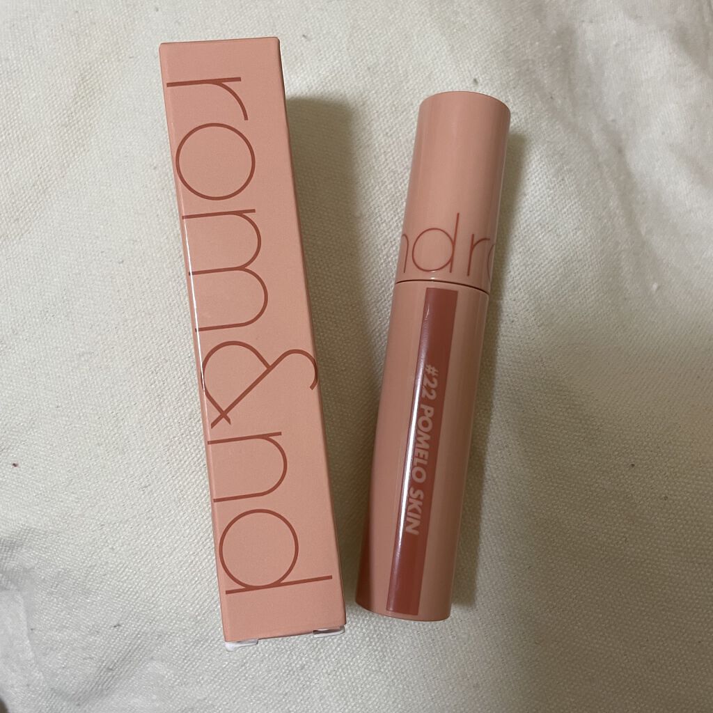 ジューシーラスティングティント/rom&nd/リップティントを使ったクチコミ（1枚目）