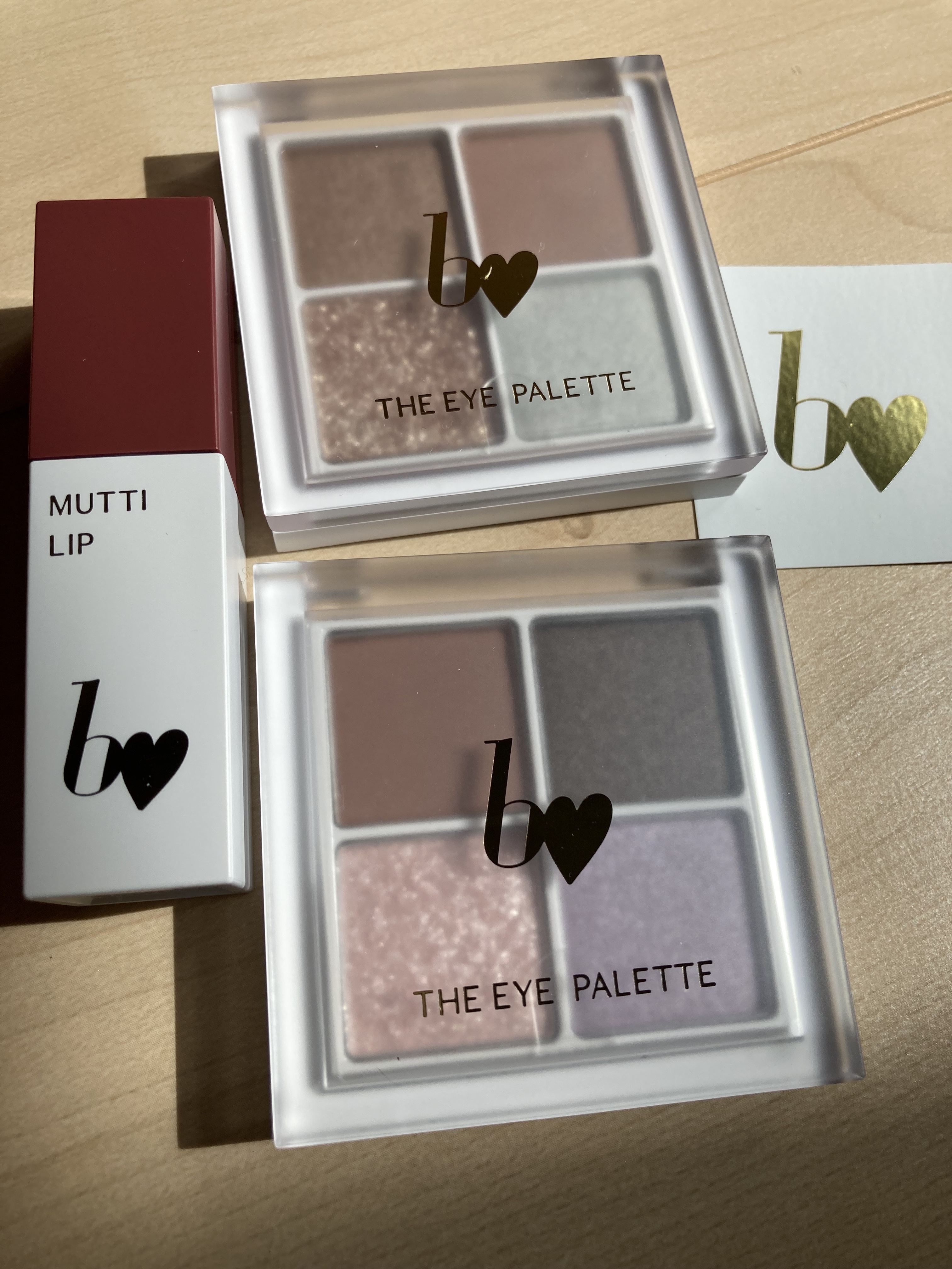 THE アイパレR/b idol/アイシャドウパレットを使ったクチコミ（1枚目）