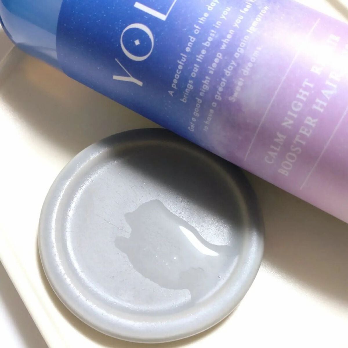 カームナイトリペアブースターヘアミスト/YOLU/プレスタイリング・寝ぐせ直しを使ったクチコミ(5枚目)