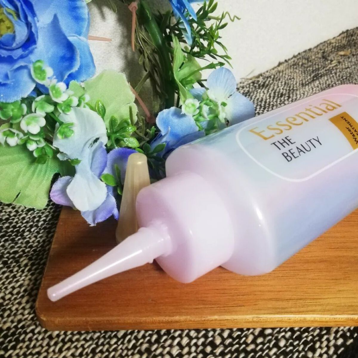 エッセンシャル プレミアム ウォータートリートメント EXスムース/エッセンシャル/アウトバストリートメントを使ったクチコミ（3枚目）