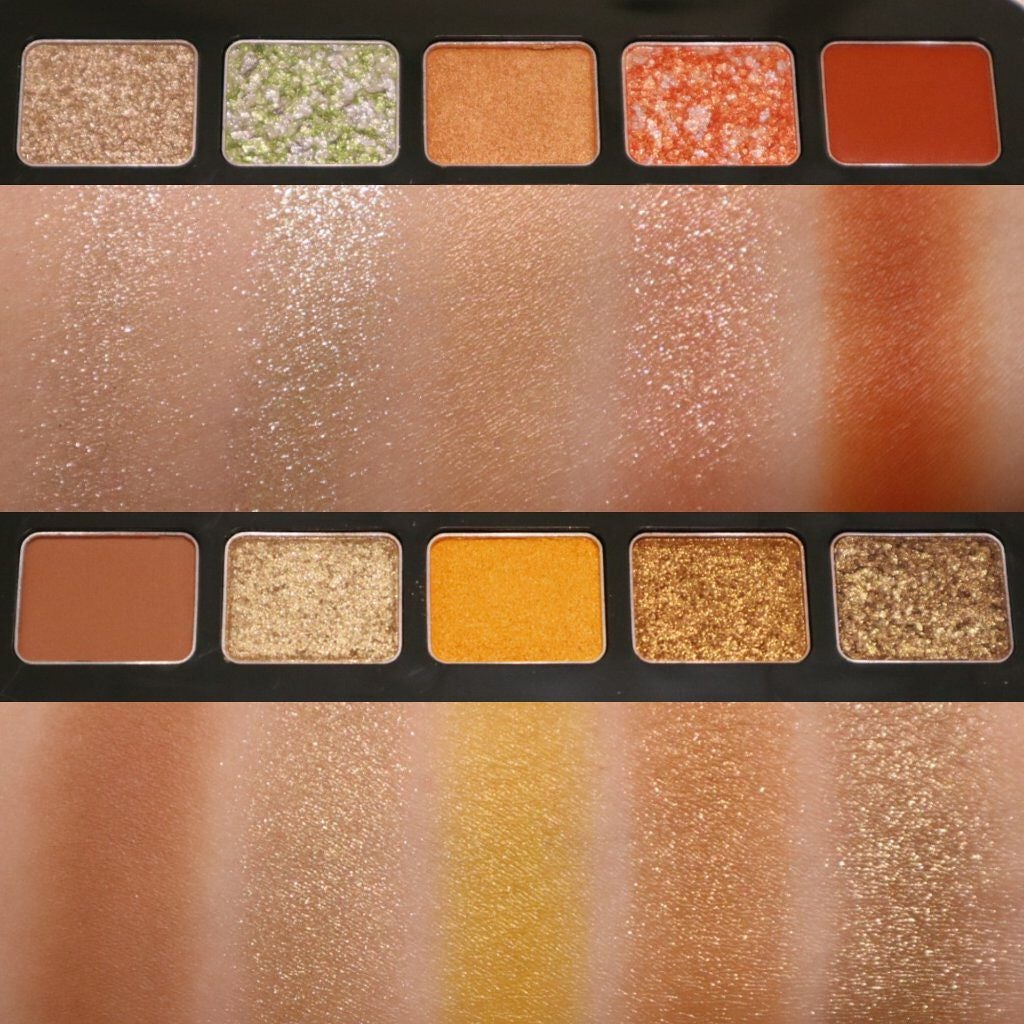 マッチャ ジェノワーズ アイ パレット /shu uemura/アイシャドウパレットを使ったクチコミ(3枚目)