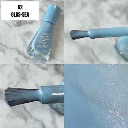 インスタドライ ネイルカラー リュクスフィニッシュ/サリーハンセン/オールインワンネイルを使ったクチコミ(6枚目)